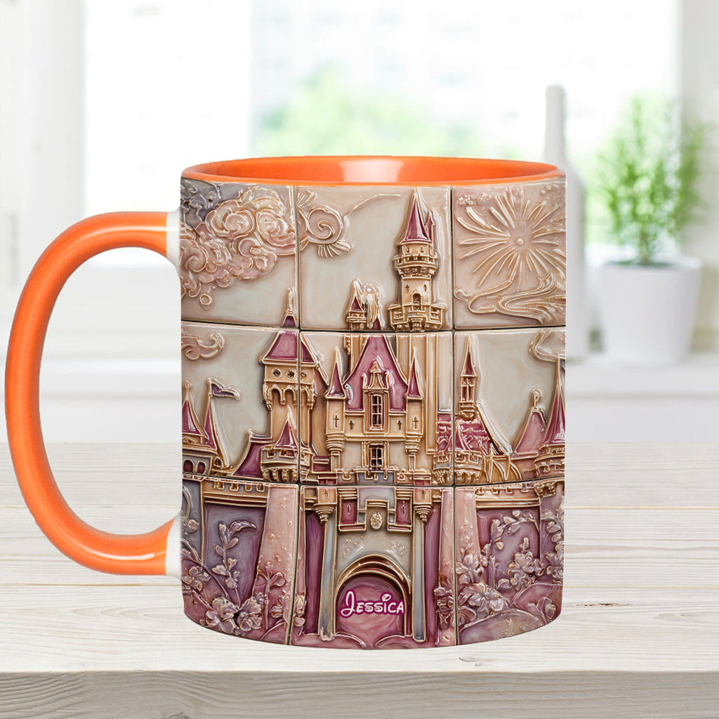 Magical Castle - Personalized Mouse Accent Mug