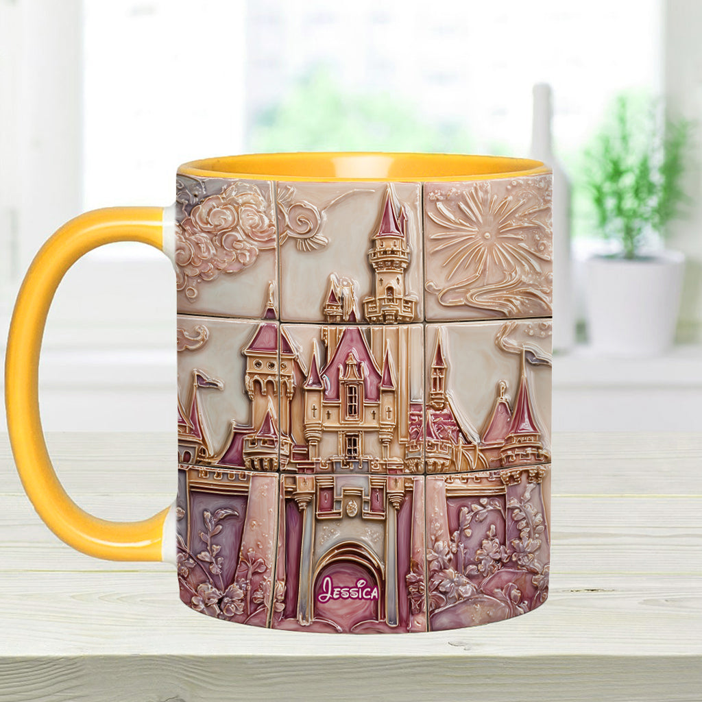 Magical Castle - Personalized Mouse Accent Mug