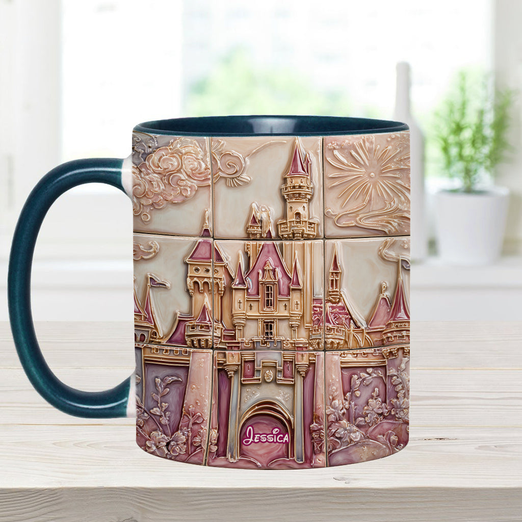 Magical Castle - Personalized Mouse Accent Mug