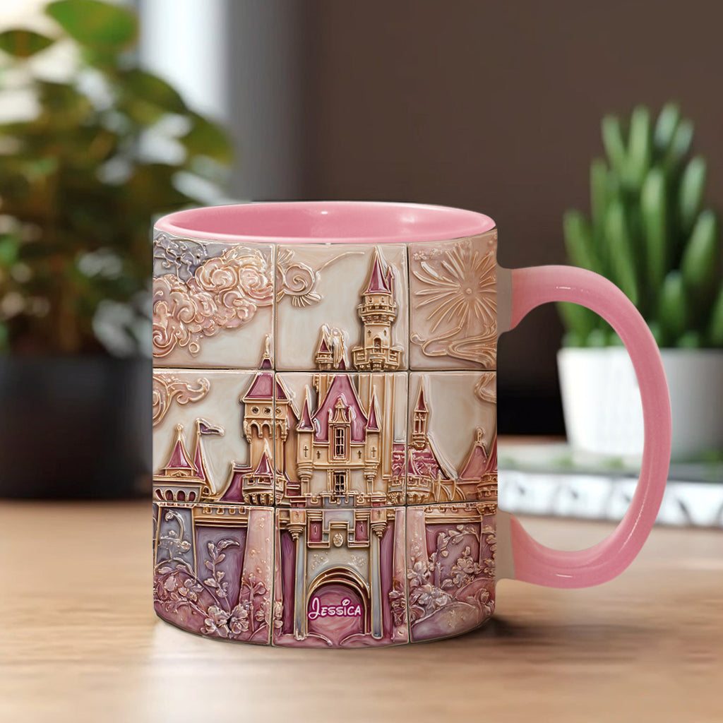 Magical Castle - Personalized Mouse Accent Mug