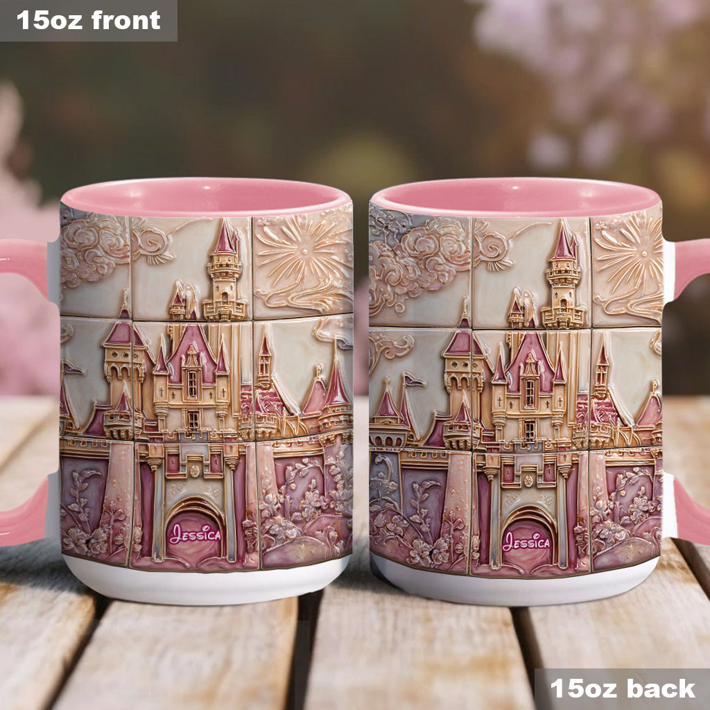 Magical Castle - Personalized Mouse Accent Mug