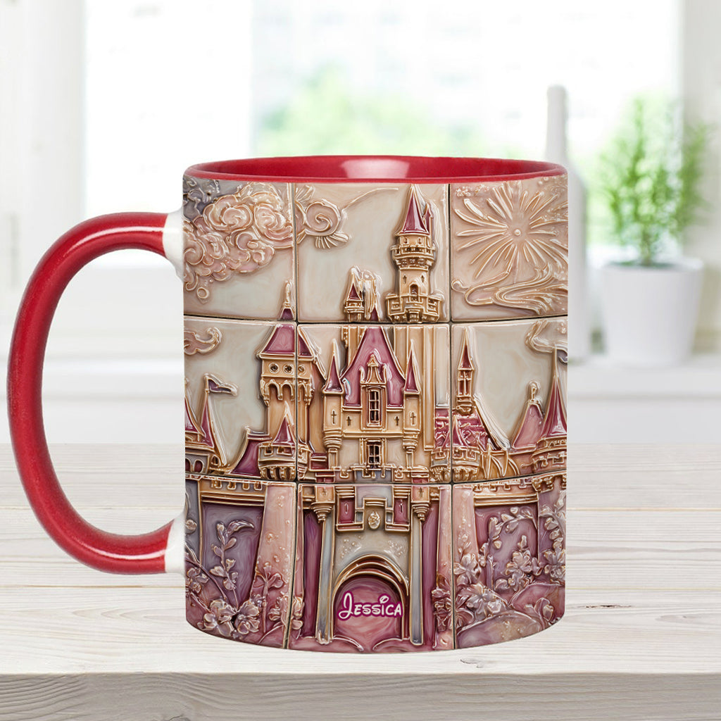 Magical Castle - Personalized Mouse Accent Mug