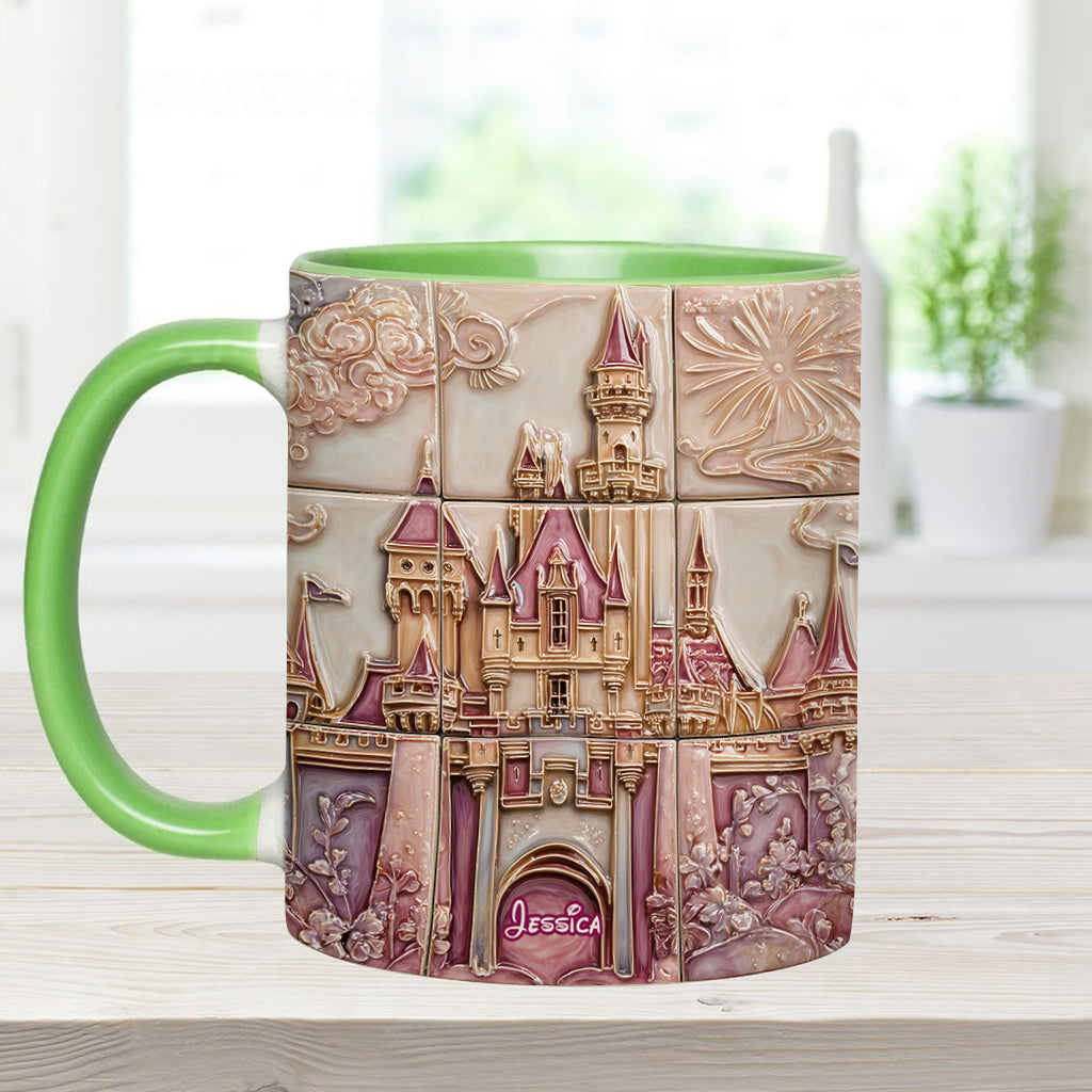 Magical Castle - Personalized Mouse Accent Mug