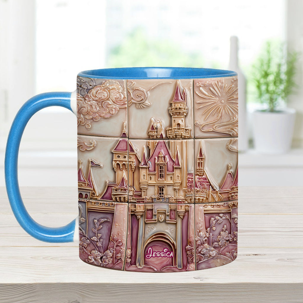 Magical Castle - Personalized Mouse Accent Mug