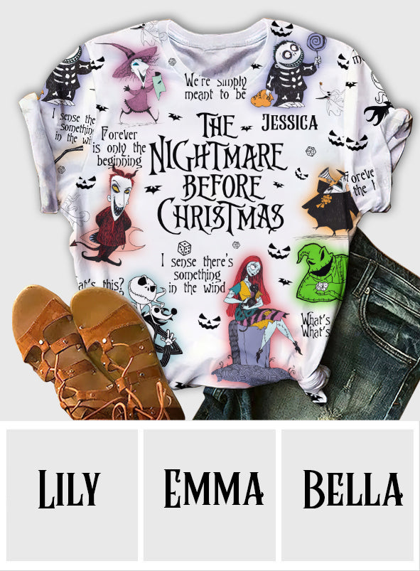 The Nightmare - Personalized Nightmare All Over Shirt