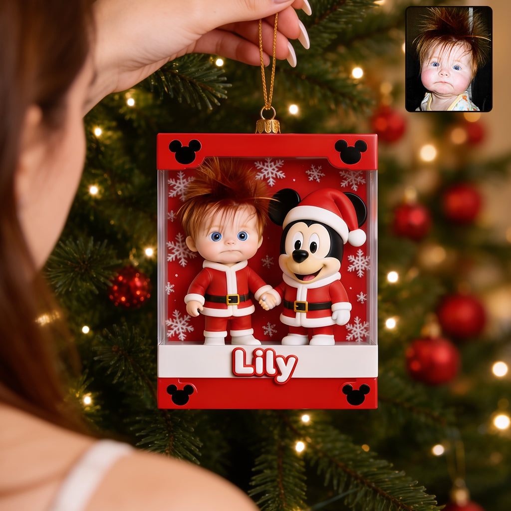 Christmas Gift for Kids - Personalized Kid Ornament