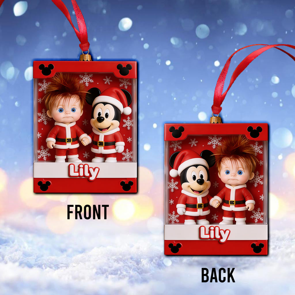 Christmas Gift for Kids - Personalized Kid Ornament