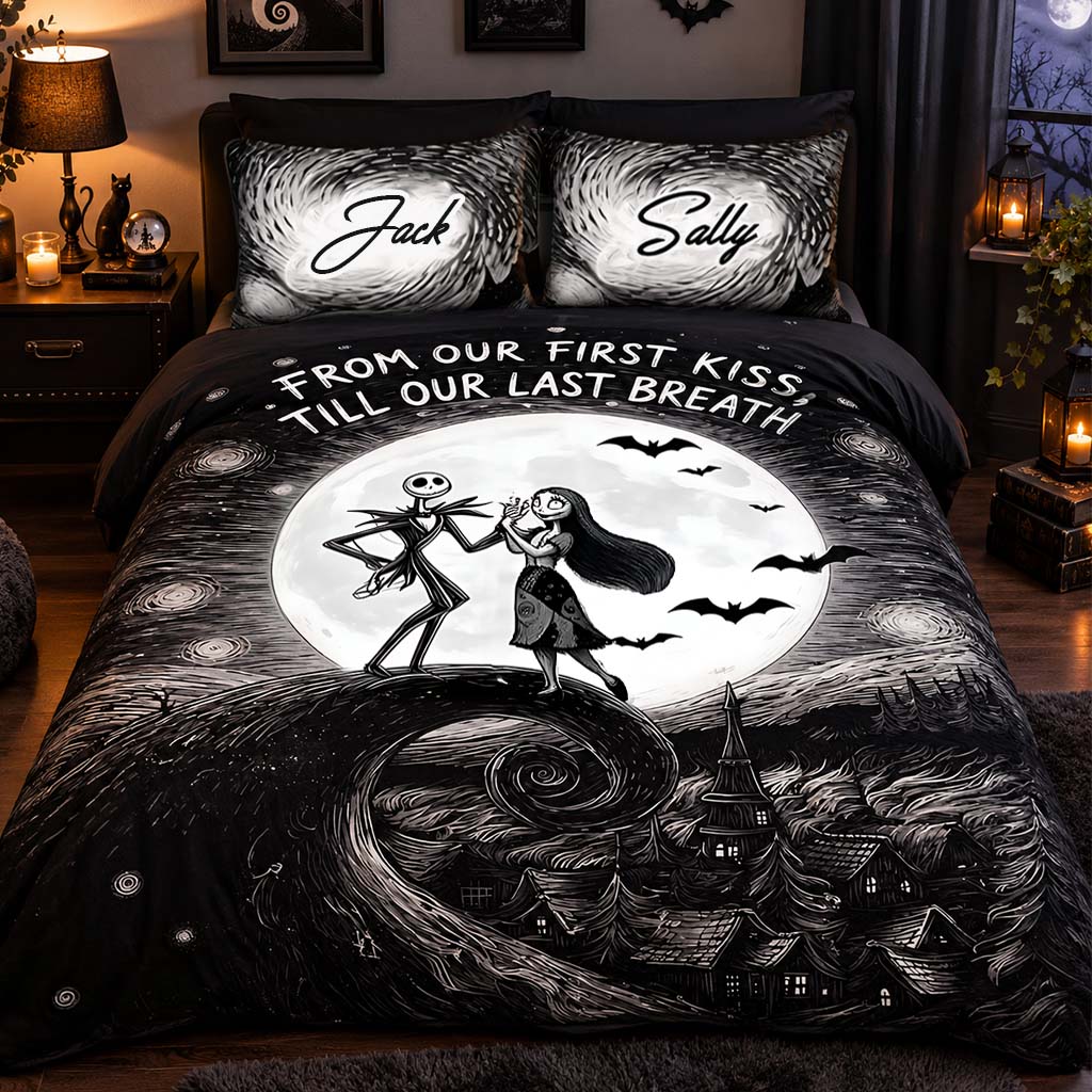 Starry Nightmare With You - Personalized Nightmare Quilt Set
