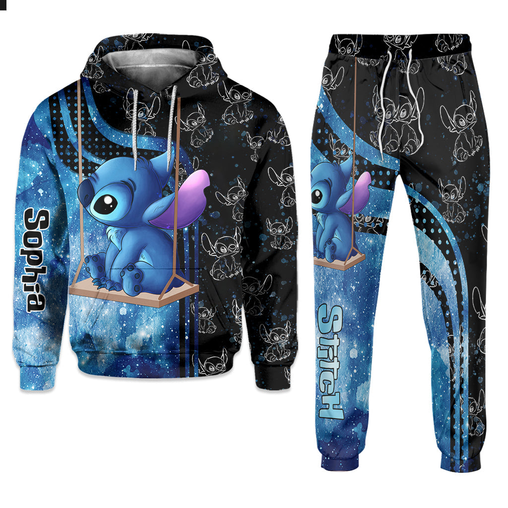 Ohana Means Family - Personalized Ohana Hoodie and Sweatpants