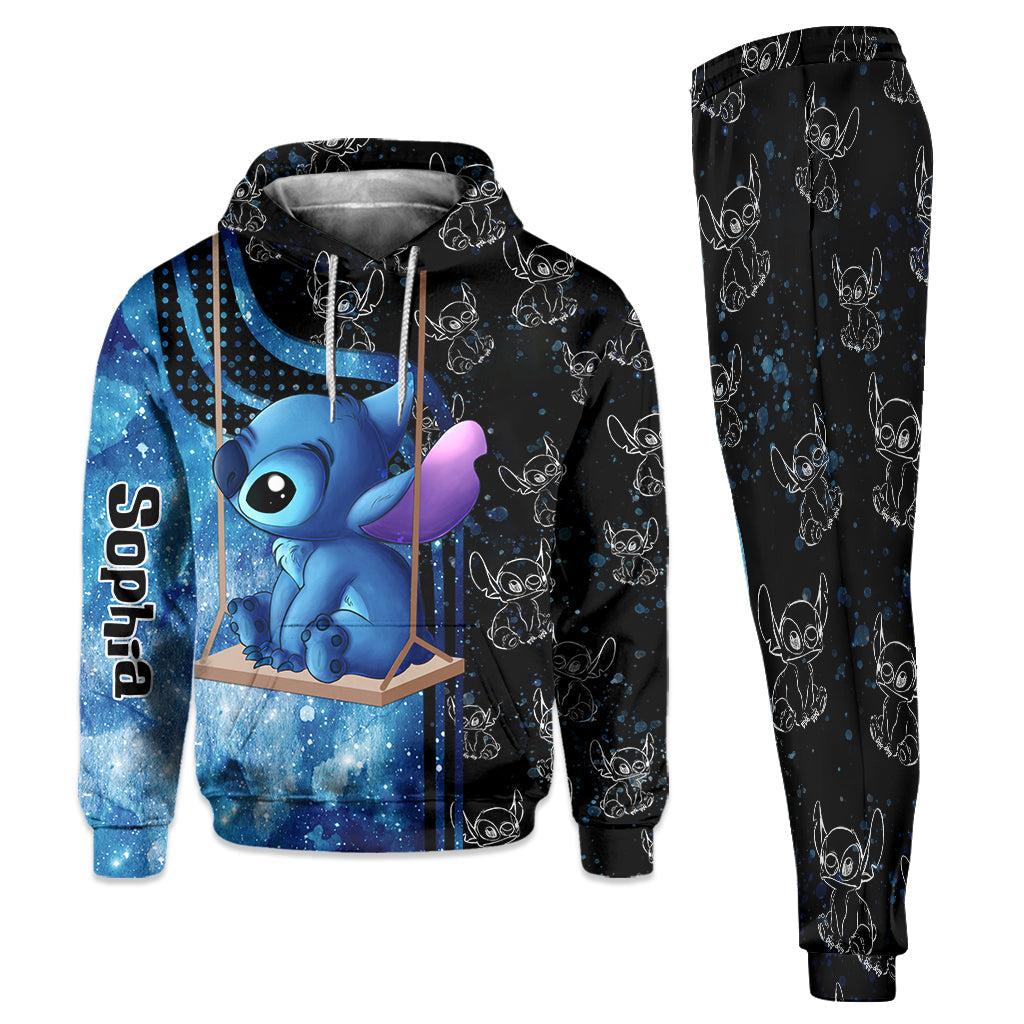 Ohana Means Family - Personalized Ohana Hoodie and Sweatpants