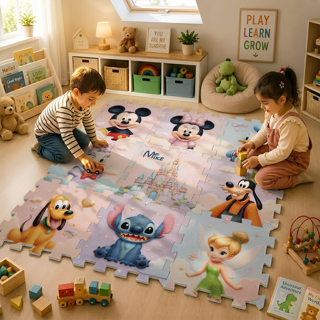 Magical Time - Personalized Dream Trip Foam Puzzle Mat