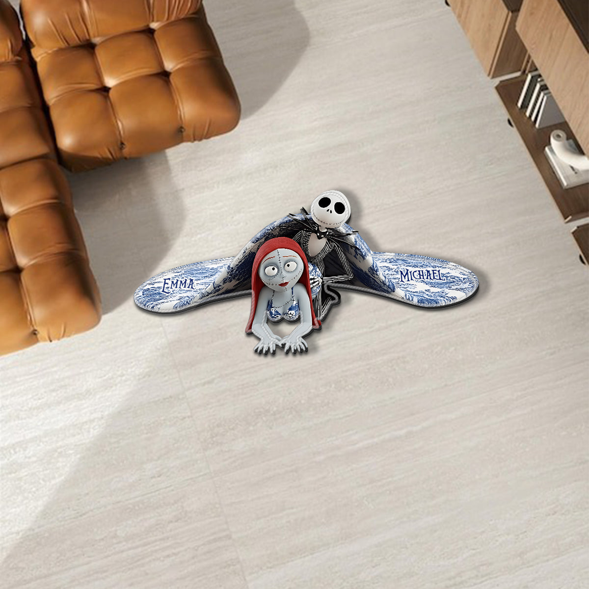 Funny Gift For Couple - Personalized Nightmare Non-Slip Tufted Rug