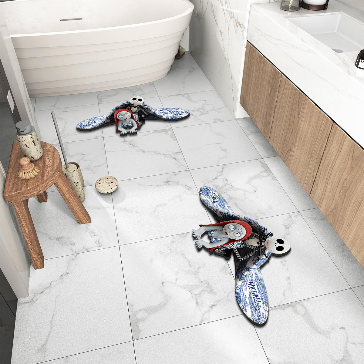 Funny Gift For Couple - Personalized Nightmare Non-Slip Tufted Rug