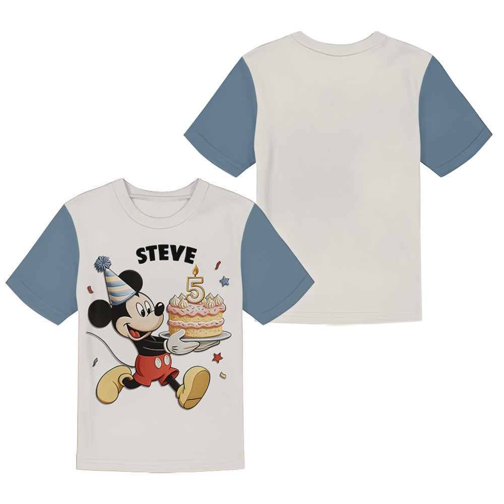 Magical Birthday - Personalized Birthday Kid T-shirt & Shorts
