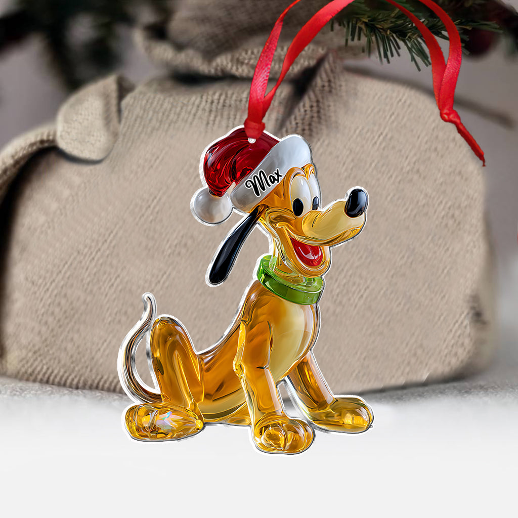 Merry Christmas - Personalized Mouse Ornament