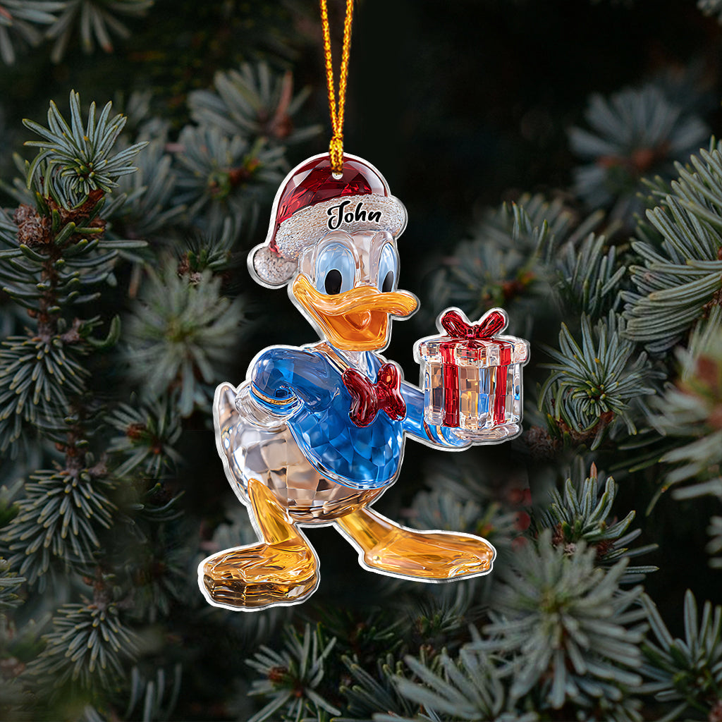 Merry Christmas - Personalized Mouse Ornament