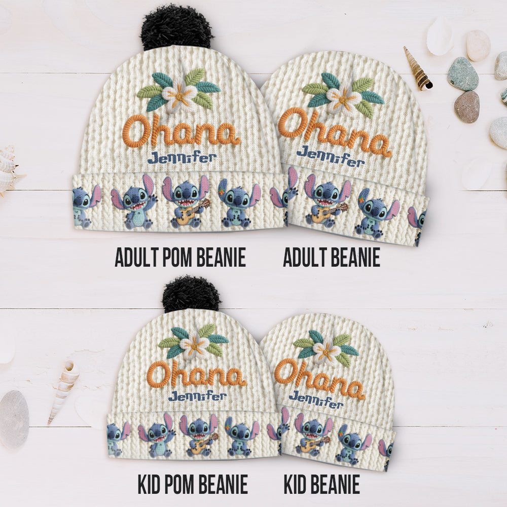Ohana - Personalized Ohana Beanie Hat
