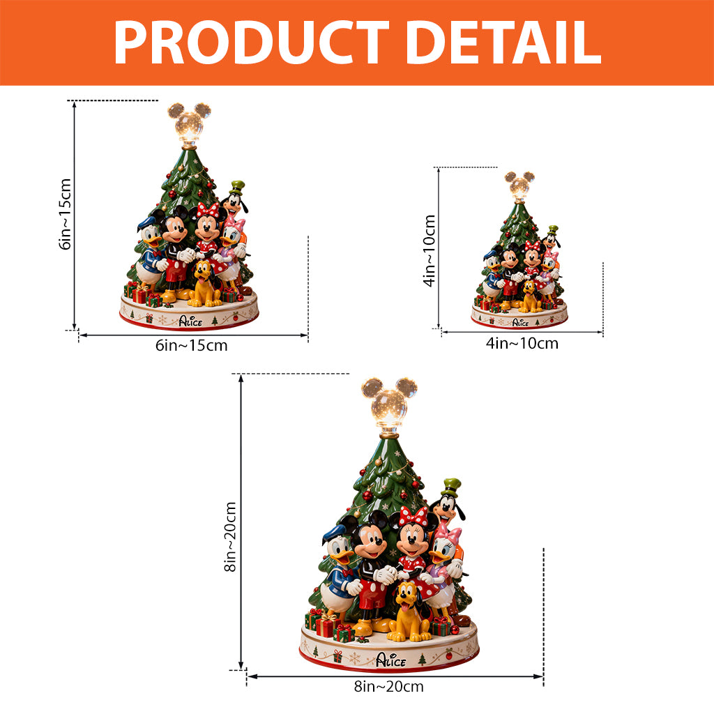 Magical Christmas - Personalized Mouse Custom Shaped Acrylic Plaque