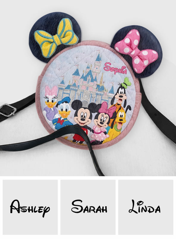 Magical Friend - Personalized Mouse Plush Crossbag