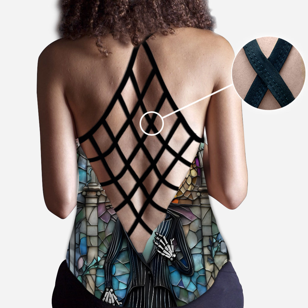 Nightmares Before Summer - Personalized Nightmare Cross Tank Top and Leggings