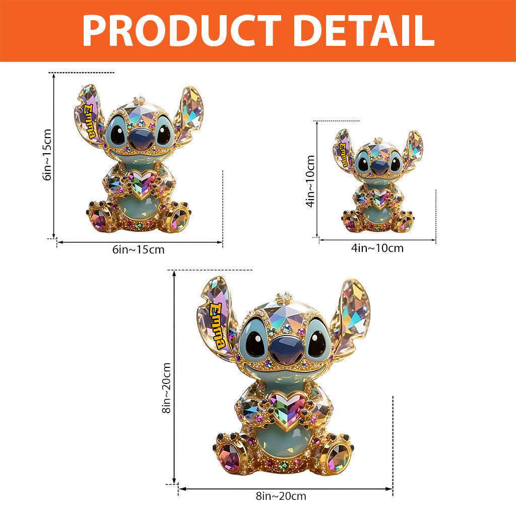 Merry Christmas - Personalized Ohana Custom Shaped Acrylic Plaque