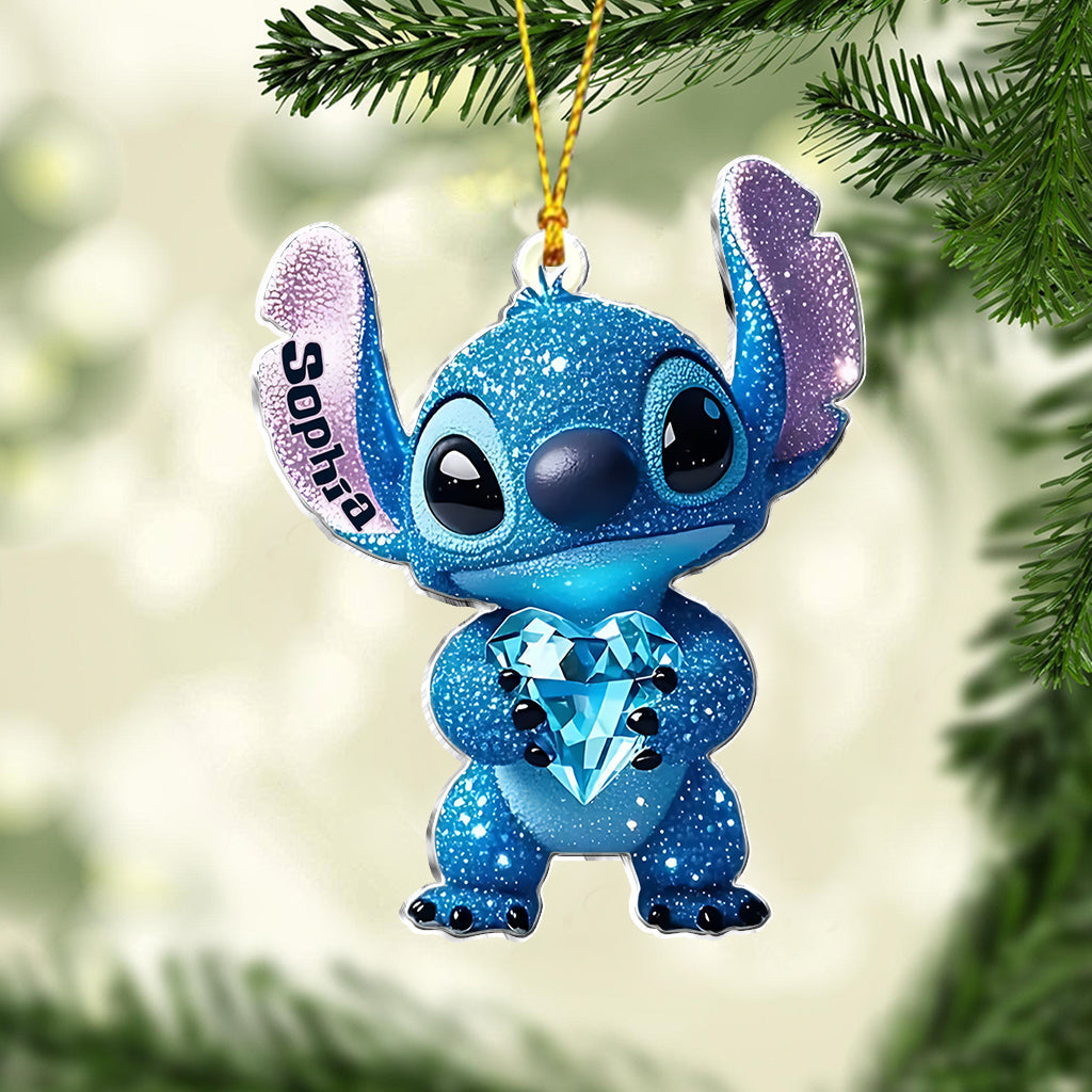Merry Christmas - Personalized Ohana Ornament