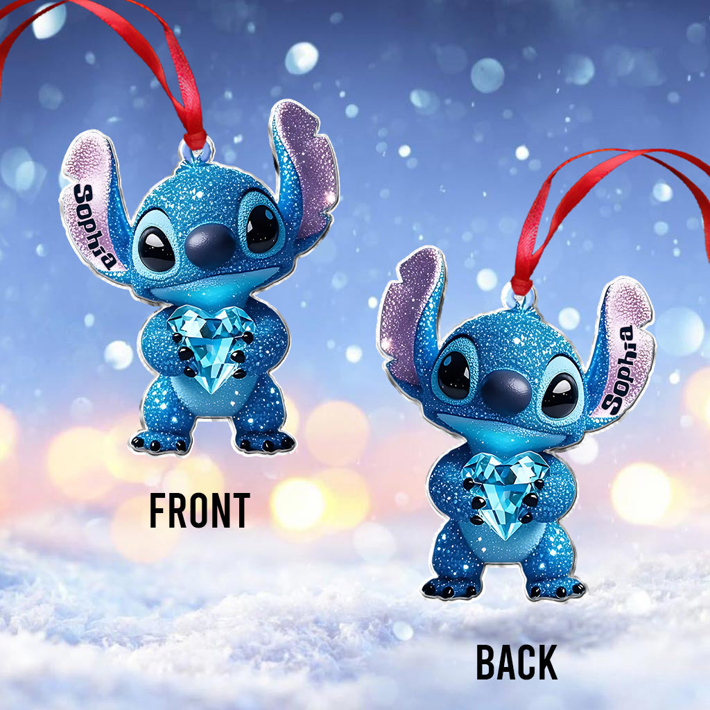 Merry Christmas - Personalized Ohana Ornament