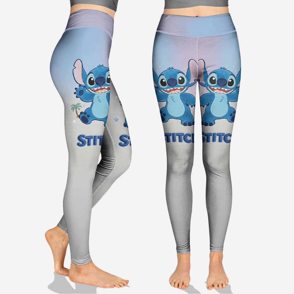 Blue Ohana - Personalized Ohana Hoodie and Leggings