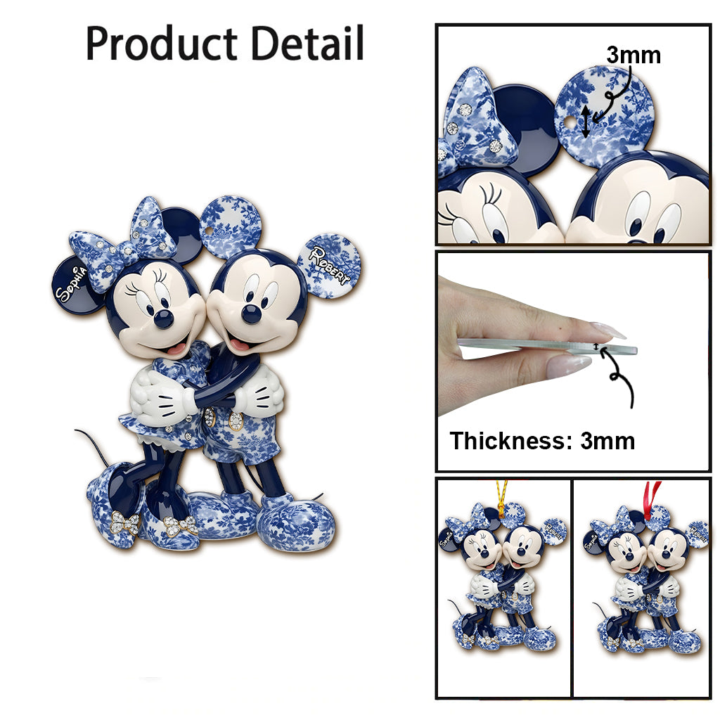 You & Me Magical Mouse - Personalized Mouse Ornament