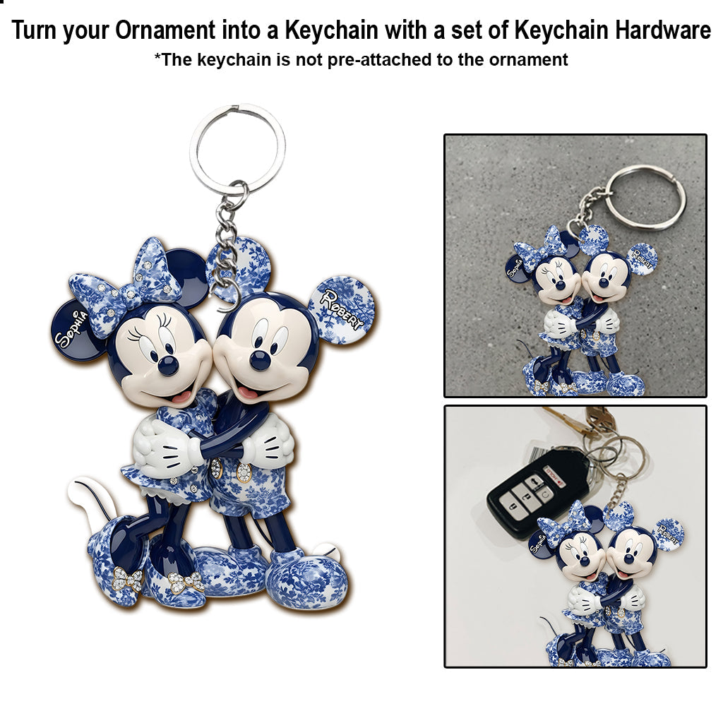 You & Me Magical Mouse - Personalized Mouse Ornament