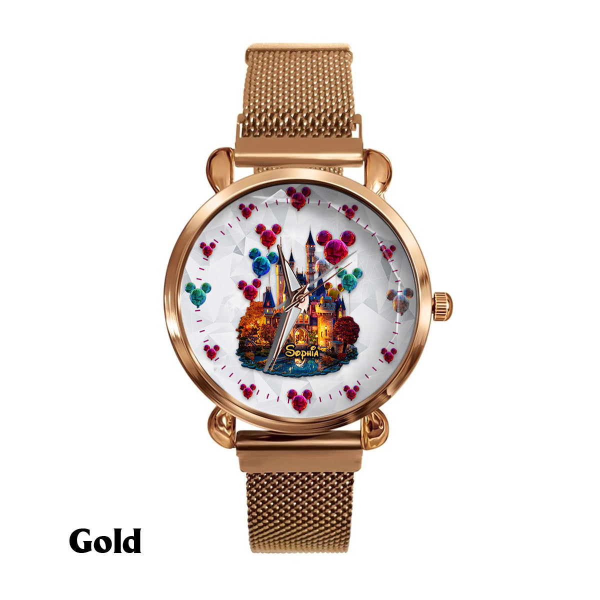 Magical Night - Personalized Mouse Women Hand Watch