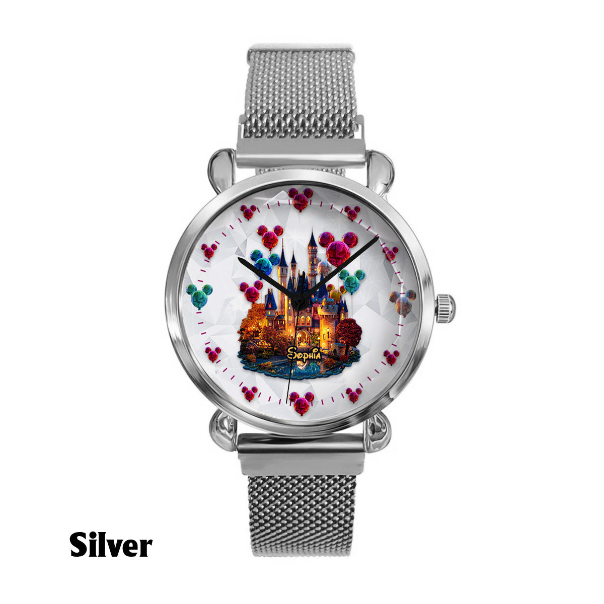 Magical Night - Personalized Mouse Women Hand Watch