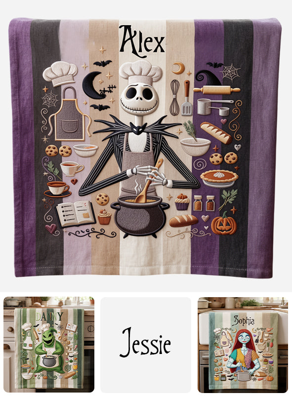Halloween Cooking - Personalized Nightmare Towel