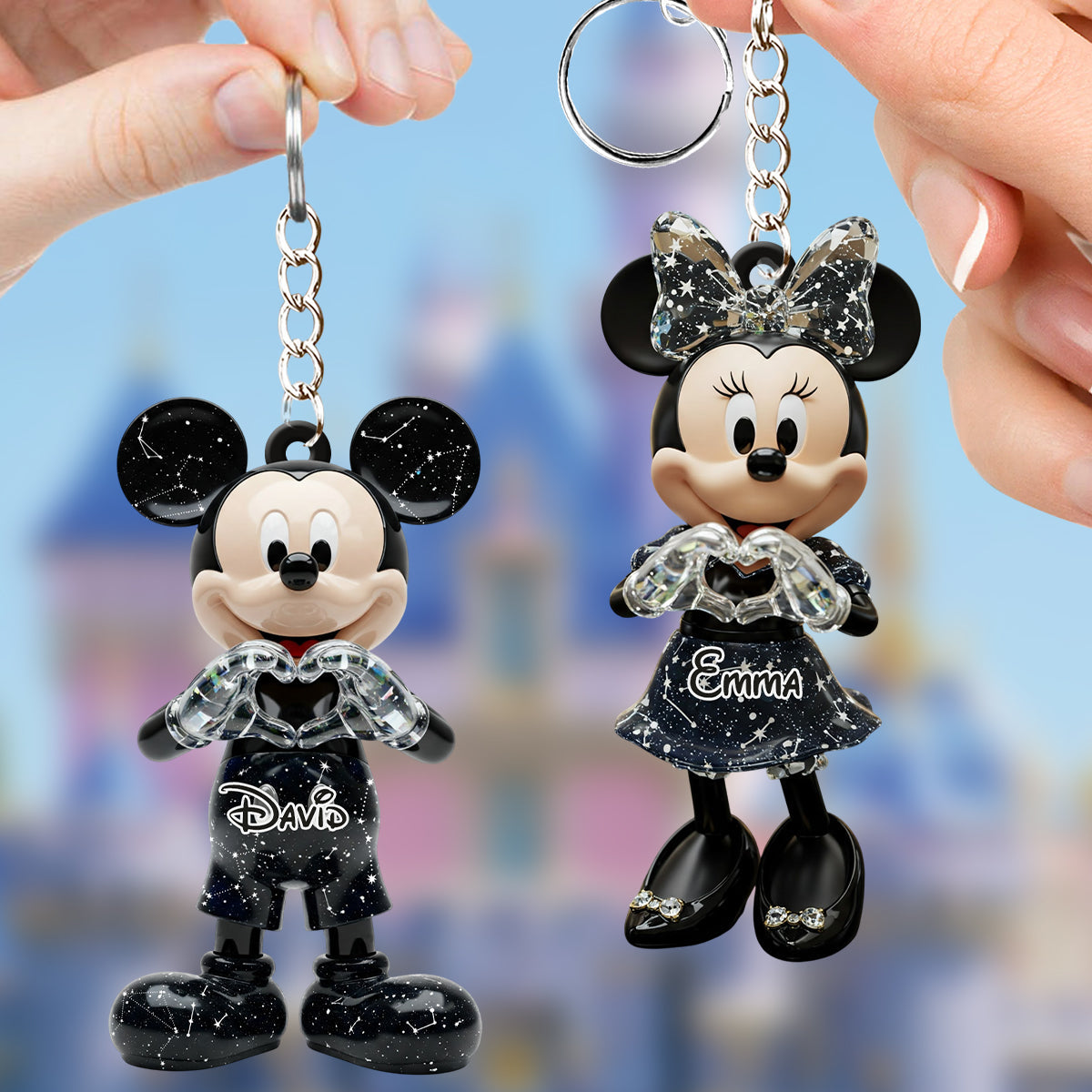 Cute Mouse Ears - Personalized Mouse Car Ornament