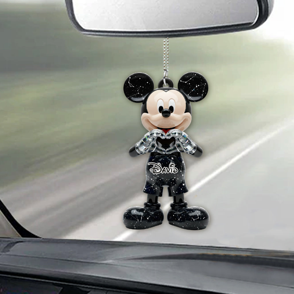 Cute Mouse Ears - Personalized Mouse Car Ornament