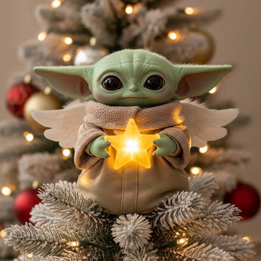 Merry Christmas - The Force LED Light Tree Topper