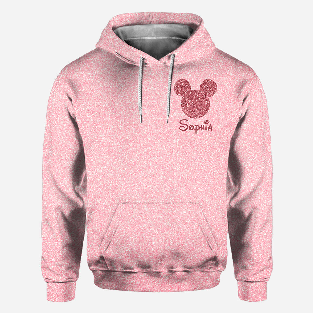 Sparkling Magical Castle - Personalized Mouse All Over Shirt