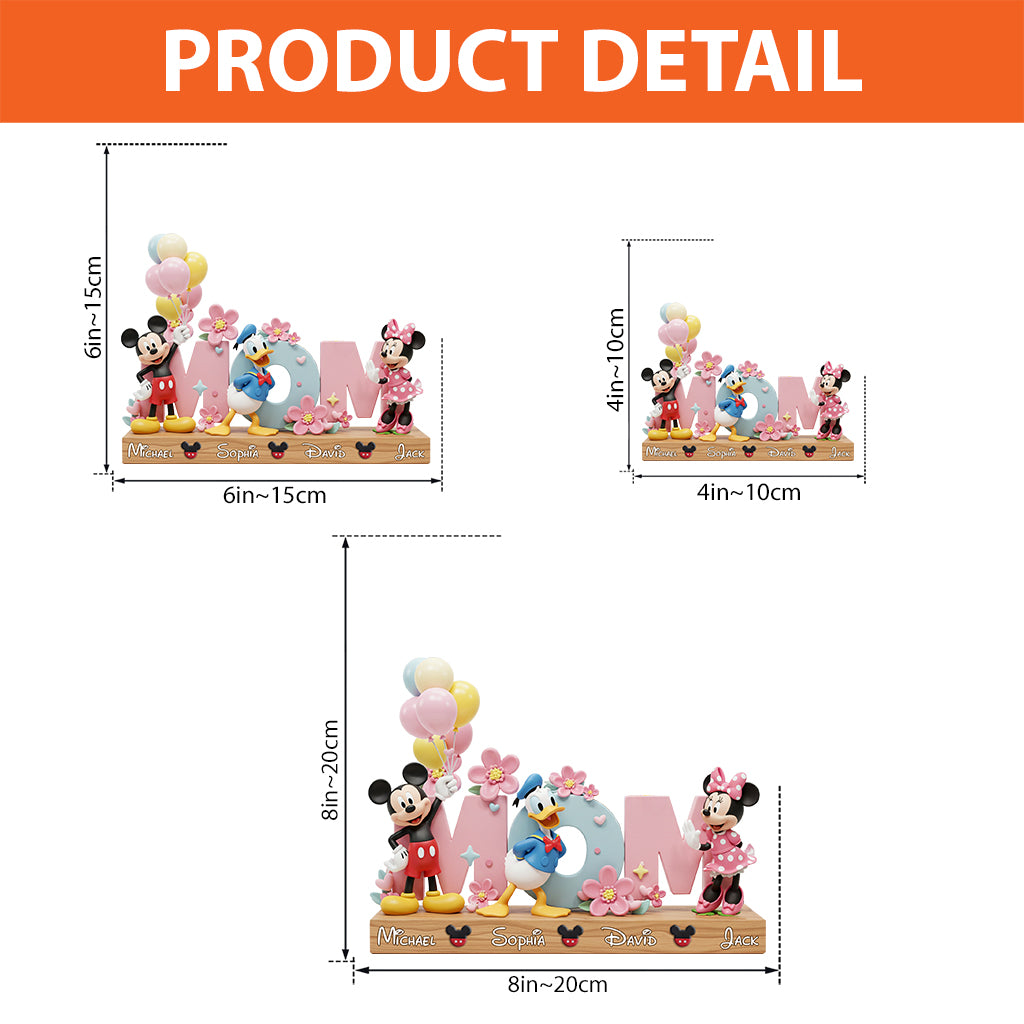 Magical Moments - Personalized Mouse Custom Shaped Acrylic Plaque