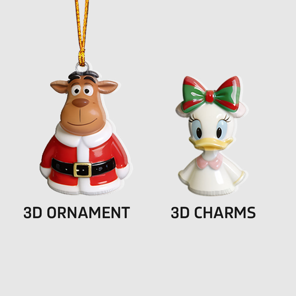 24 Days of Magic - Personalized Mouse Advent Calendar With 3D Collectibles