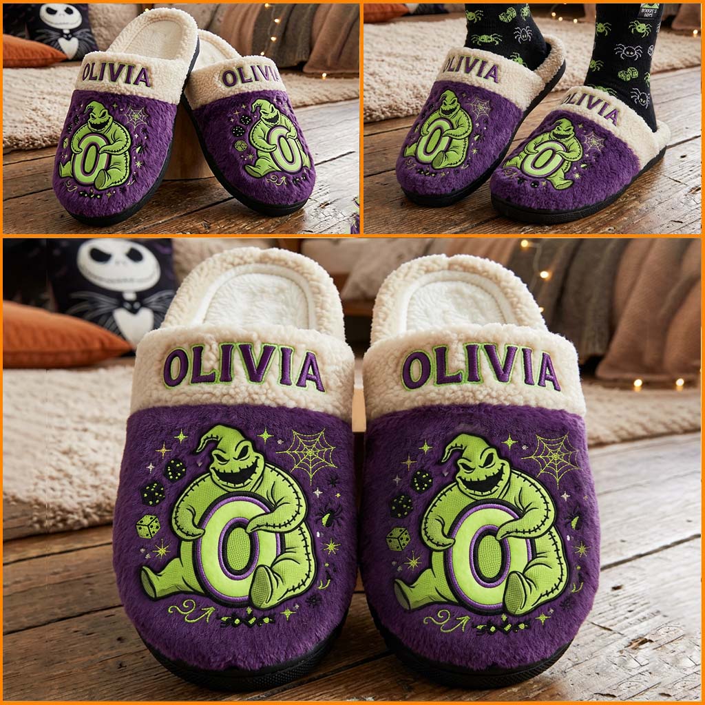 Halloween Is Coming - Personalized Nightmare Slippers