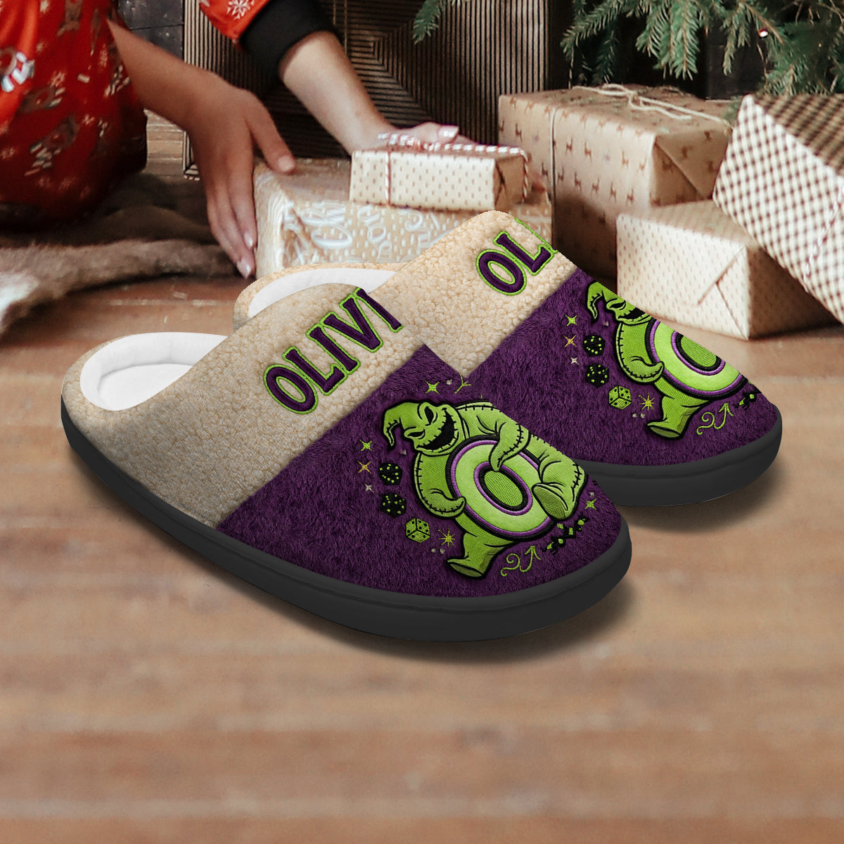 Halloween Is Coming - Personalized Nightmare Slippers