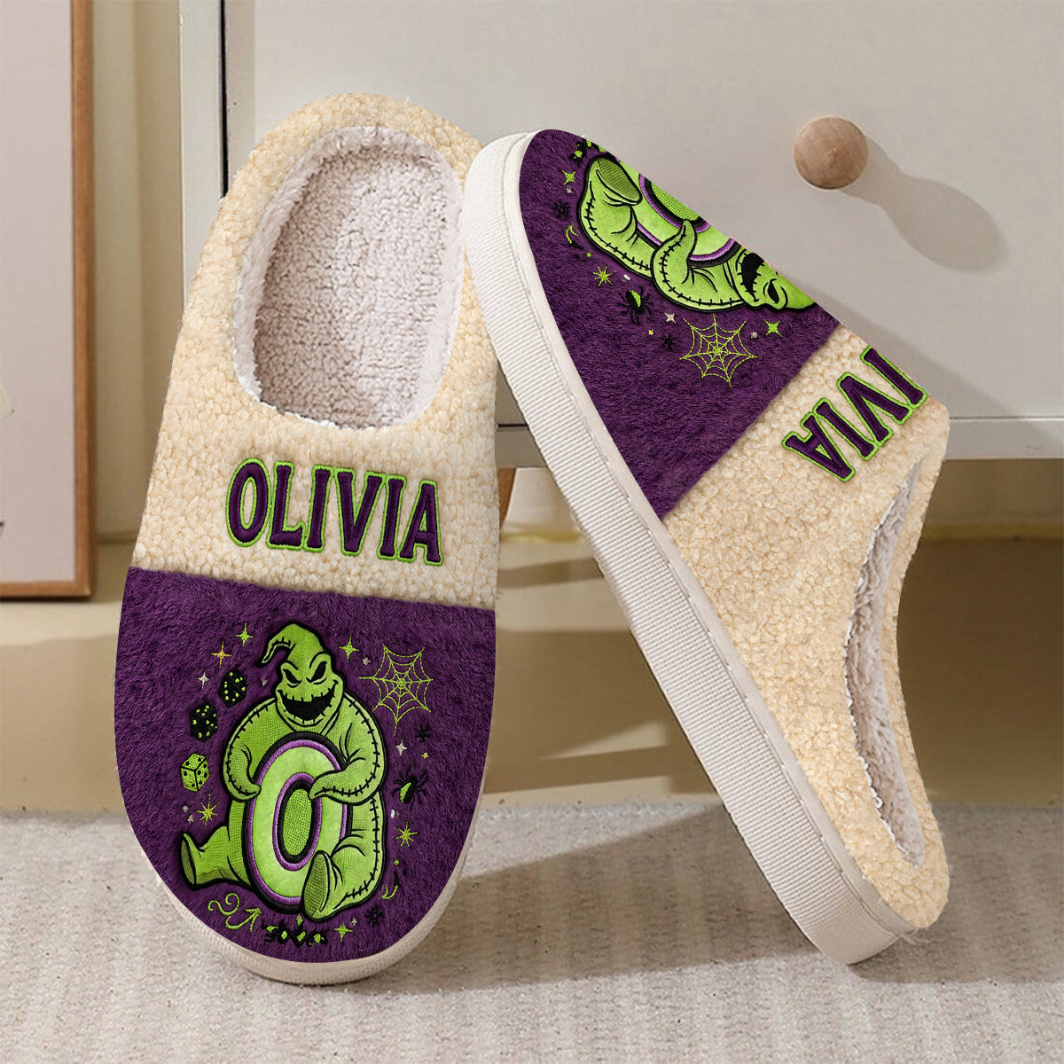 Halloween Is Coming - Personalized Nightmare Slippers