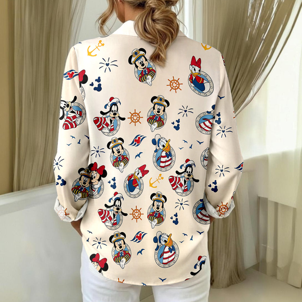Cruise Time - Personalized Dream Cruise Button-Up Shirt