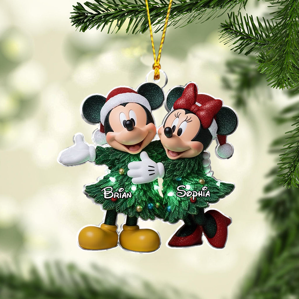 Our Christmas Together - Personalized Mouse Ornament