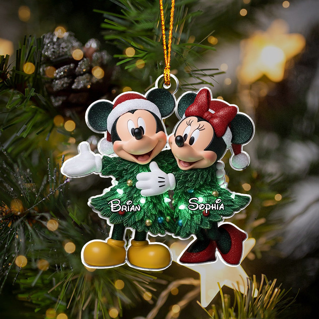 Our Christmas Together - Personalized Mouse Ornament