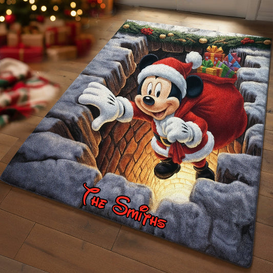 Magical Christmas - Personalized Mouse Non-Slip Tufted Rug