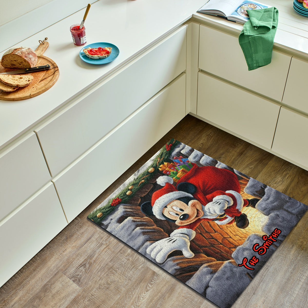 Magical Christmas - Personalized Mouse Non-Slip Tufted Rug