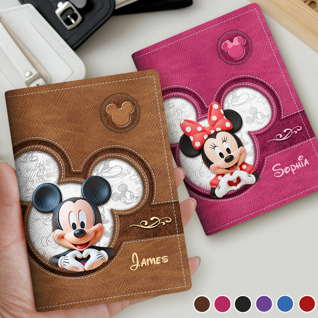 Adventure Awaits - Personalized Mouse Passport Holder