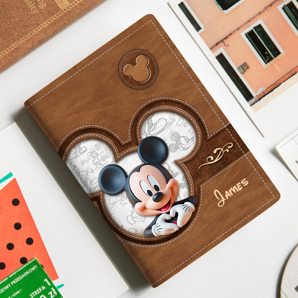 Adventure Awaits - Personalized Mouse Passport Holder