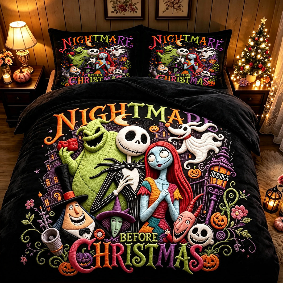 The Nightmare - Personalized Nightmare Quilt Set